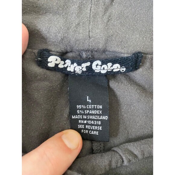 Juniors Large Leggings Planet Gold Grey Yoga High Waist - Picture 4 of 4